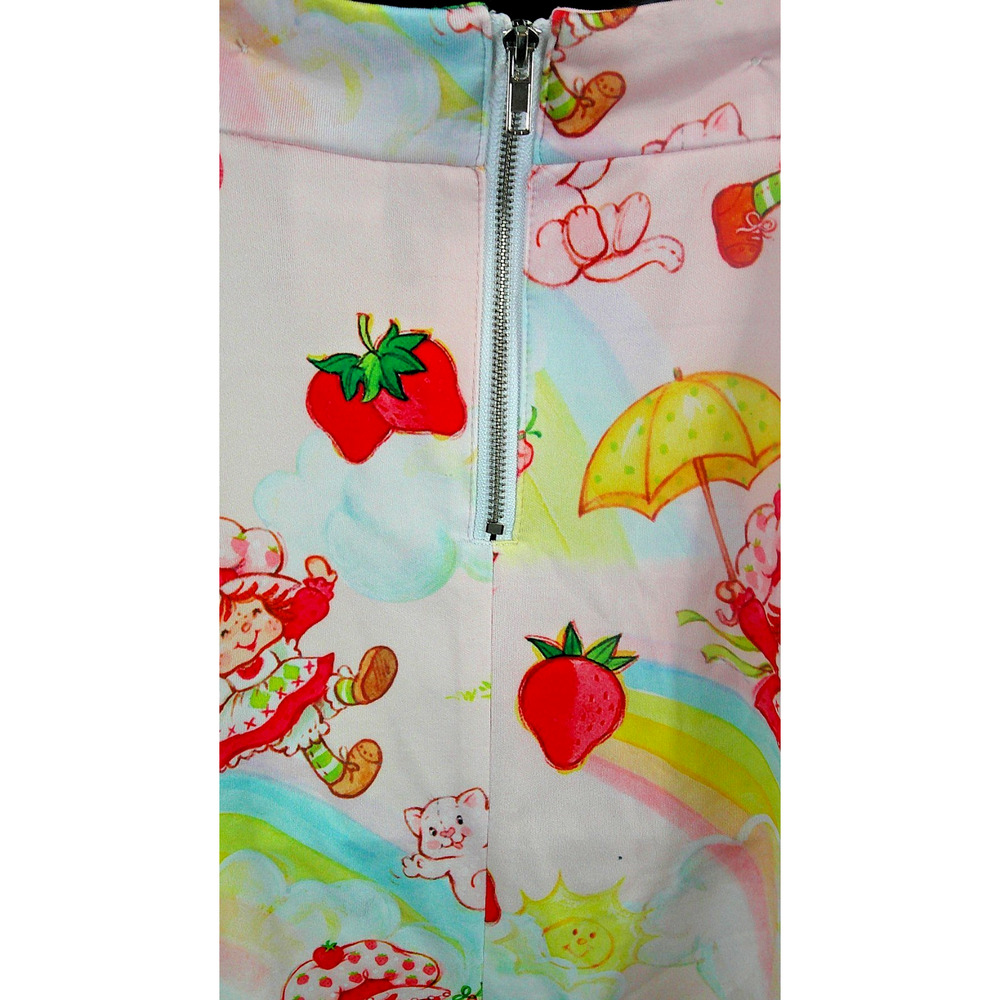 Strawberry Shortcake Women's Skirt Sz XL Suspender A-line Hot Topic - Picture 5 of 7